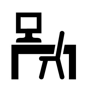 Icon Arbeitsplatz